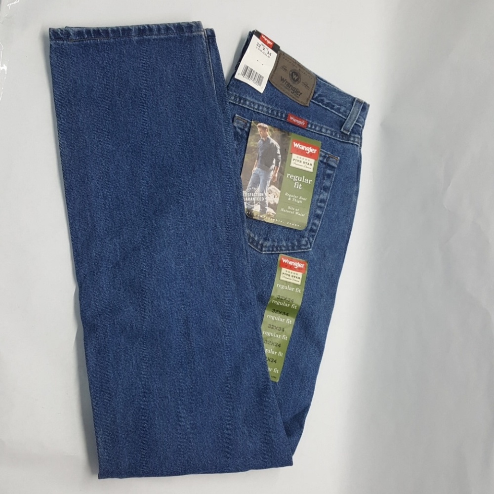 Wrangler Hero Blue Jeans 32x34 Reg Fit